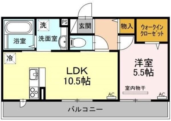 グランシャリオ　Ｂ棟の物件間取画像